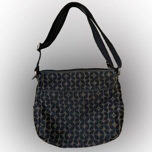 Fossil Black Patterned Crossbody Bag - Women's Shoulder Bag